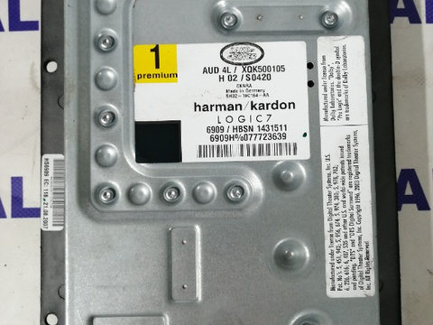 Amplificator Harman Kardon Logic 7,Range Rover Discovery 3 / Range Rover Sport cod XQK500105
