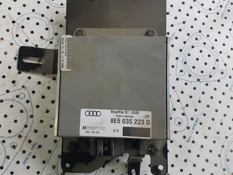 Amplificator radio 8E5035223D Audi A4 B7 2007 Berlina 2.0 TDI, 103 kw, BPW, Euro 4