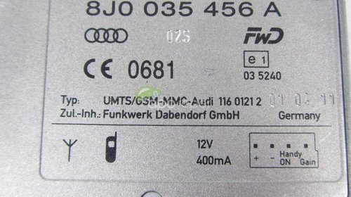 Amplificator semnal Gsm Audi Original 8J