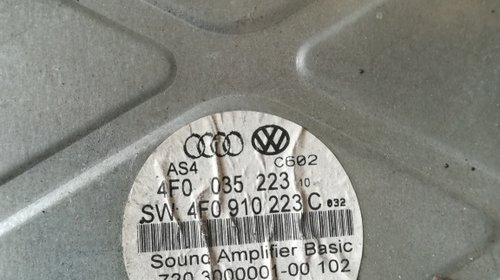 Amplificator sistem audio audi a6 c6