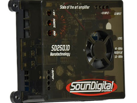 Amplificator SounDigital 250.1D NANO – 1Ω Putere RMS 300 w