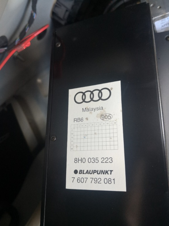 Amplificator statie 8H0035223 607792081 AUDI A4 B6 B7 CABRIO