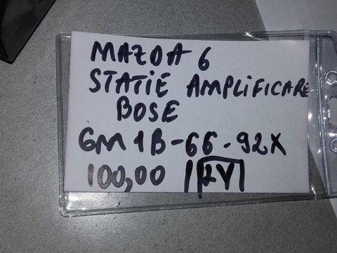 Amplificator statie bose gm1b-66-92x mazda 6
