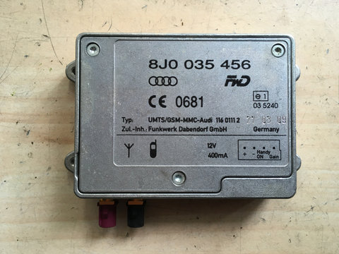 Amplificator telefon Audi A6 cod: 8J0035456