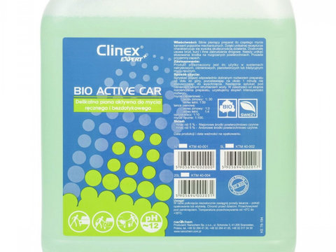 Șampon Spumă Activă Bio Clinex Expert+ 20L 40-004