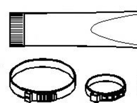 Ansamblu burduf, articulatie planetara BMW 3 limuzina (E46), BMW 3 cupe (E46), BMW 3 Touring (E46) - TOPRAN 500 585