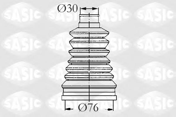 Ansamblu burduf, articulatie planetara Citroen CHANSON (S0, S1), PEUGEOT 106 Mk II (1) - SASIC 2933133