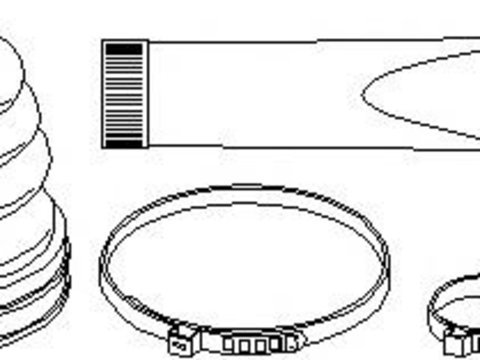 Ansamblu burduf, articulatie planetara FORD FOCUS (DAW, DBW), FORD FOCUS Clipper (DNW), FORD FOCUS limuzina (DFW) - TOPRAN 302 208