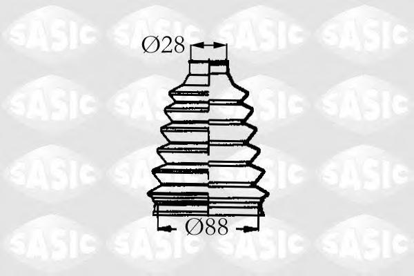 Ansamblu burduf, articulatie planetara RENAULT LAGUNA I I (B56_, 556_), RENAULT SAFRANE (B54_), RENAULT ESPACE Mk II (J/S63_) - SASIC 4003455
