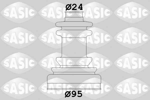 Ansamblu burduf, articulatie planetara SASIC montare spre roata 2933423 se potriveste la FIAT DUCATO bus (244_) 2001 2002 2003 2004 2005 2006