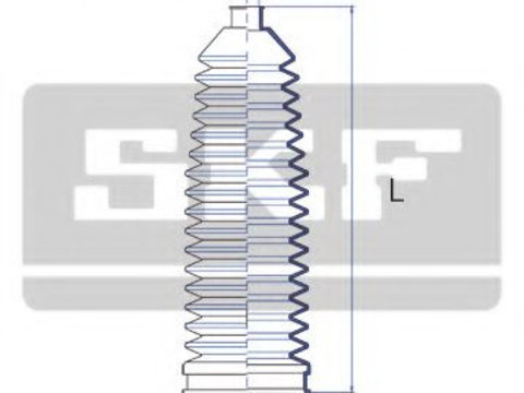 Ansamblu burduf, directie LANCIA THESIS (841AX) (2002 - 2009) SKF VKJP 2056 piesa NOUA