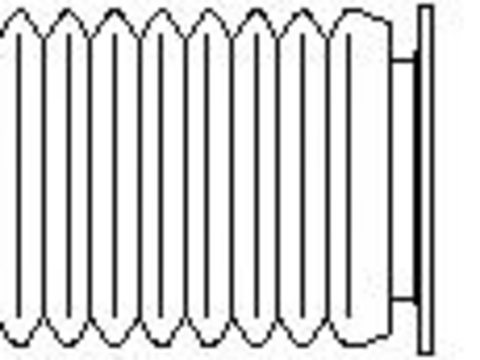 Ansamblu burduf, directie PEUGEOT 106 (1A, 1C), Citroen AX (ZA-_), Citroen CHANSON (S0, S1) - TOPRAN 721 137