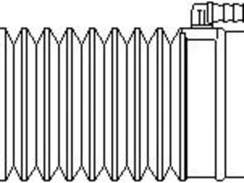 Ansamblu burduf, directie PEUGEOT 206 hatchback (2A/C), PEUGEOT 206 CC (2D), PEUGEOT 307 (3A/C) - TOPRAN 721 146