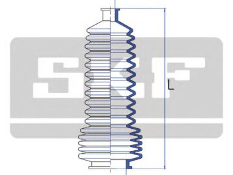 Ansamblu burduf, directie RENAULT MEGANE I Scenic (JA0/1) (1996 - 2001) SKF VKJP 2019 piesa NOUA