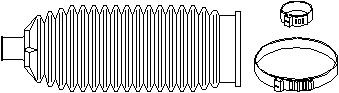 Ansamblu burduf, directie RENAULT MODUS / GRAND MODUS (F/JP0_), RENAULT EURO CLIO III (BR0/1, CR0/1), RENAULT CLIO Grandtour (KR0/1_) - TOPRAN 700 683
