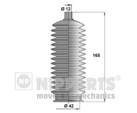 Ansamblu burduf directie ~ Suzuki Esteem 1996 1997 1998 1999 2000 2001 2002 ~ N2847015 ~ NIPPARTS