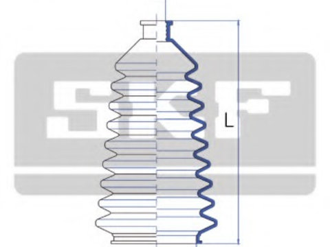 Ansamblu burduf directie VKJP 2102 SKF