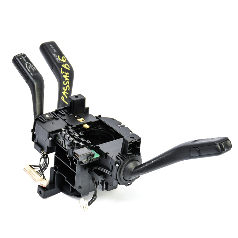 Ansamblu Manete Semnalizare Stergator Maneta Pilot Automat,maneta Semnalizare,maneta Stergator VW PASSAT B6 2005 - 2010 3C5953513C, 3C5953507C, 01503813, 01403813