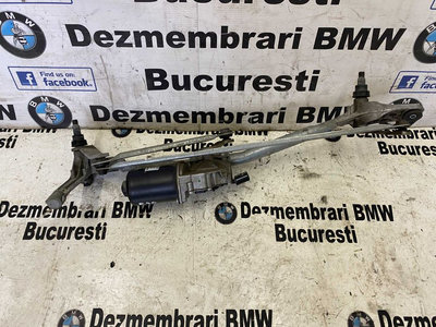 Ansamblu mecanism motoras stergator BMW E90,E91,E9