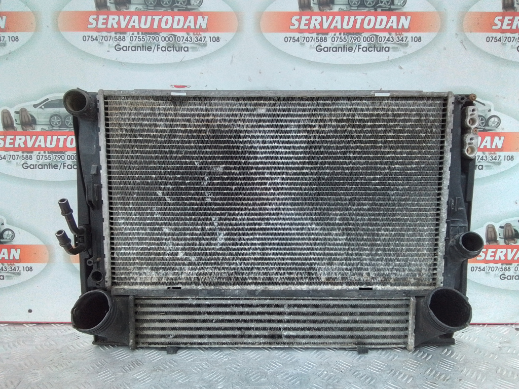 Ansamblu radiatoare BMW 320 E90 2.0 Motorina 2005, RADIATOR CLIMA / RADIATOR APA / RADIATOR INTERCOOLER / CONDUCTA RACITOR SERVO