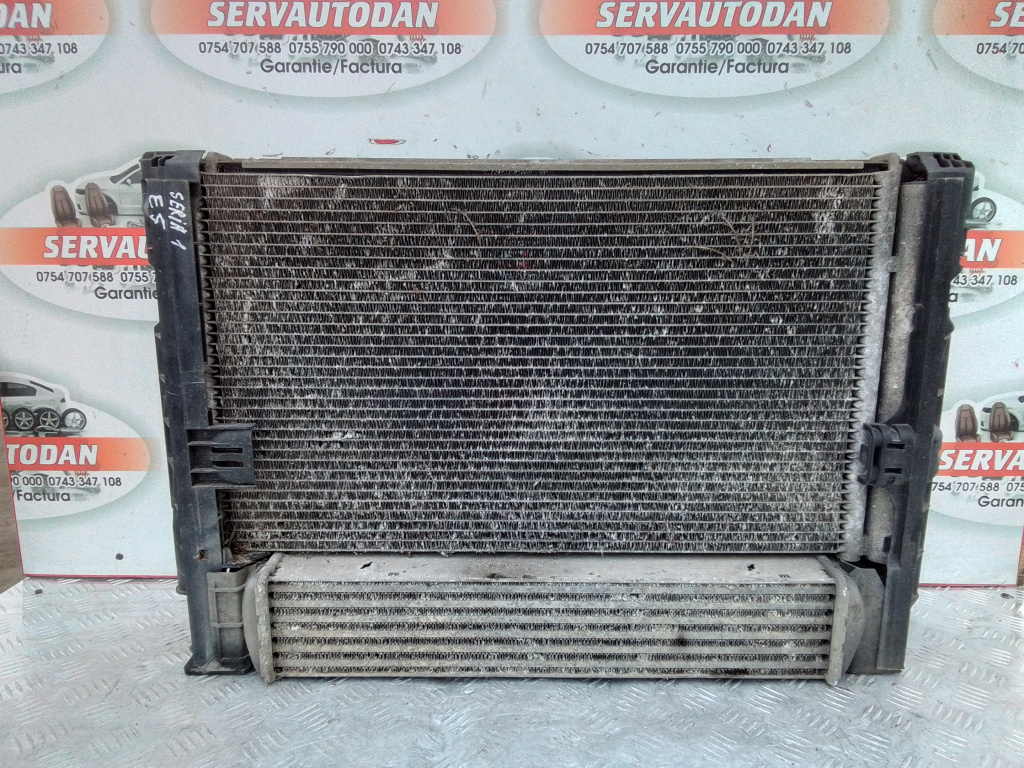Ansamblu radiatoare BMW Seria 1 LCI (2008-2011) (E81,E87) 2.0 Motorina 2008, RADIATOR CLIMA / RADIATOR APA / RADIATOR INTERCOOLER
