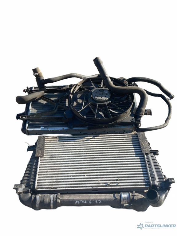 Ansamblu radiatoare cu ventilatoare comp