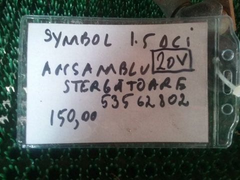 Ansamblu stergator 53562802 Symbol 1.5 DCI