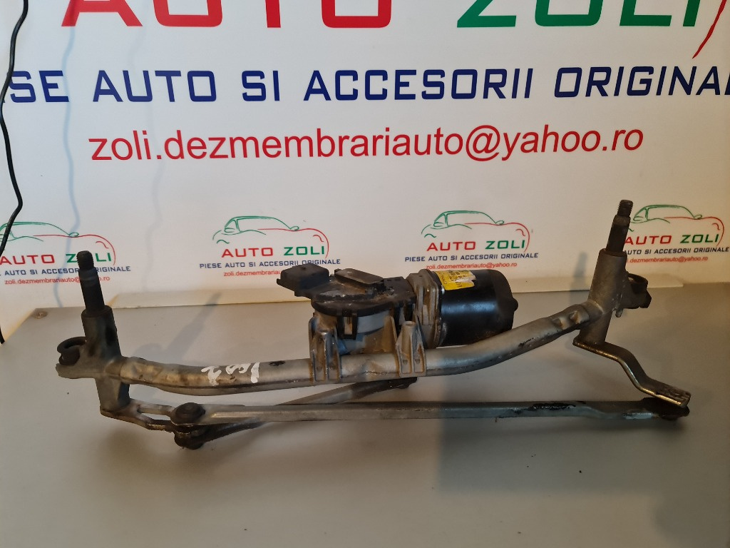 Ansamblu stergator parbriz cu motoras pentru Peugeot 1007 an 2007