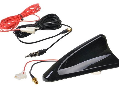 Antena auto reala Rechin neagra