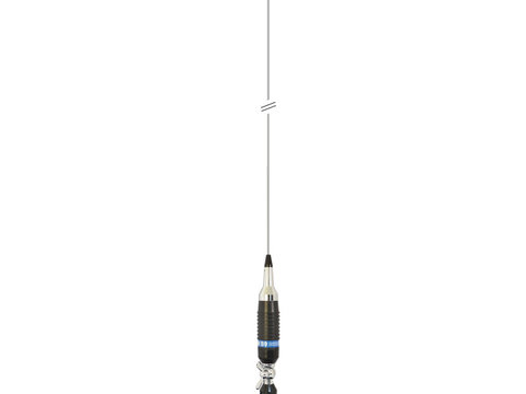 Antena CB PNI S9 lungime 120 cm si magnet cu fluture PNI 120/DV 125 mm inclus PNI-S9-120/DV