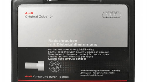 Antifurt Roti Oe Audi A1 2010-2018 4F007