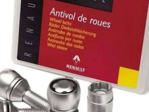 Antifurt roti original Renault Megane 3 2008-2016 M12 x 1,5 7711239101 SAN1405