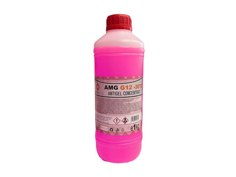 Antigel concentrat G12 AMGOIL 1litru / Roz ERK AL-150923-7