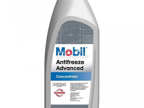 Antigel concentrat MOBIL Antifreeze Advanced G12 / G12+ Rosu / Roz 1 L MOB ANTI ADV 1L piesa NOUA