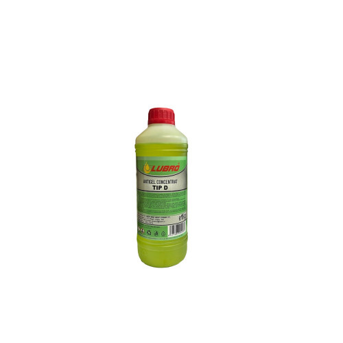 Antigel concentrat Tip D LUBRO 1litru / Verde Cod: 000533