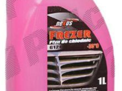 Antigel diluat Frezer 1 litru, G12+, pana la -35°C, Roz