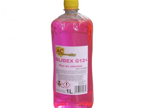 Antigel diluat Glidex G12+ roz 1 litru