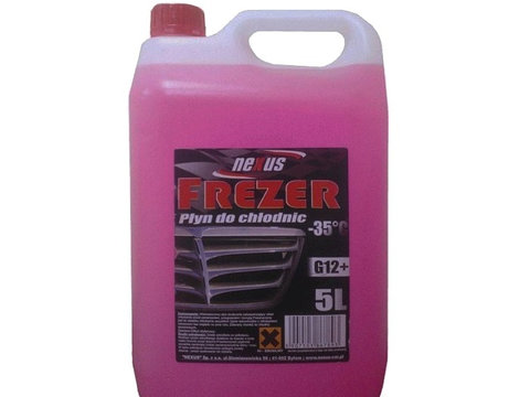 Antigel diluat Nexus Freezer G12+ Roz , 5 litri -35 Gr C