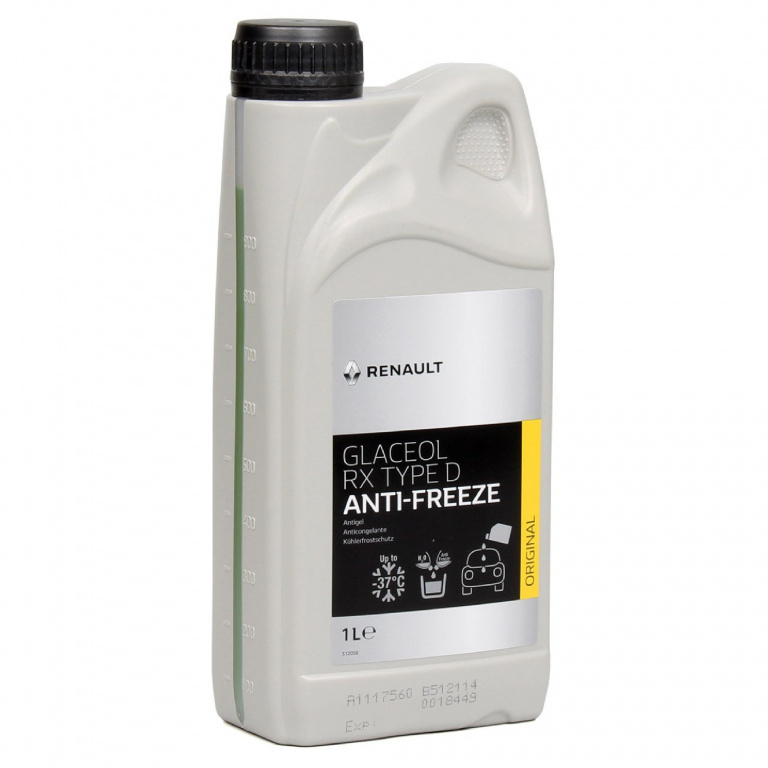 Antigel glaceol rx type d 1l Renault produs nou original cod piesa 7711947052
