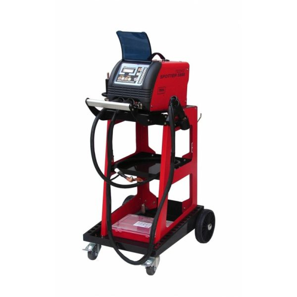 Aparat sudare in puncte Sudori la fata locului pentru reparatie caroserie auto TECNO SPOTTER 5800 400V 10kW indreptat tabla caroserie lovita pentru elemente de otel IDEAL TSPOT5