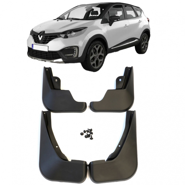 Aparatori de noroi pentru Renault Captur I 2013-2020 -> Set 4 Buc 51640