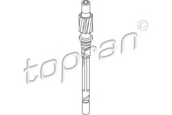 Arbore tahometru AUDI TT Roadster (8N9) (1999 - 2006) TOPRAN 107 397