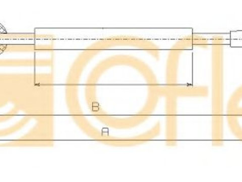 Arbore tahometru FIAT SCUDO Combinato (220P) (1996 - 2006) COFLE S07101