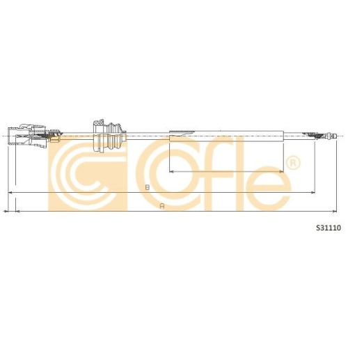 Arbore tahometru Vw Transporter 3 Cofle S31110