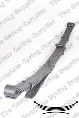 Arc cu foi NISSAN NAVARA platou / sasiu (D40) (2008 - 2016) LESJÖFORS 6162017