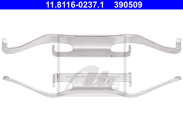 Arc etrier frana # Alfa romeo Spider 2006 2007 2008 2009 2010 2011 # 11 8116 0237 1 # ATE