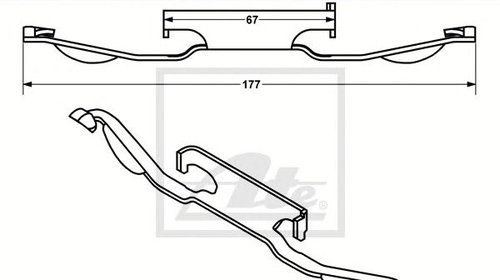 Arc etrier frana BMW 3 Cabriolet (E46) -