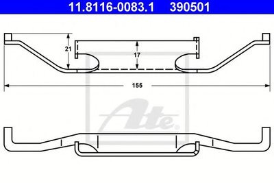 Arc, etrier frana BMW Seria 3 Cabriolet (E46) (200