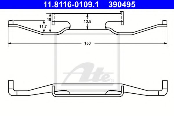 Arc, etrier frana BMW Seria 3 Touring (E46) (1999 