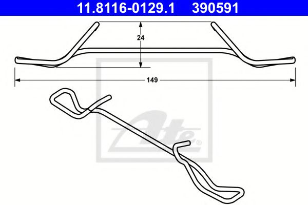 Arc, etrier frana OPEL CORSA B (73_, 78_, 79_) (19